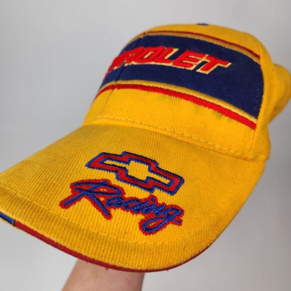 Steve & Barrys Chevy Racing Hat NASCAR Chevrolet Embroidered Spellout Colorblock - Picture 2 of 9